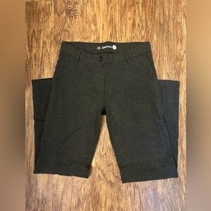 Betabrand Grey Stretchy Work Pants. Size medium petite